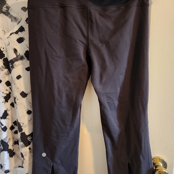 Lululemon t-shirt sz 10 & sz 8 crop leggings bundle - Picture 5 of 9
